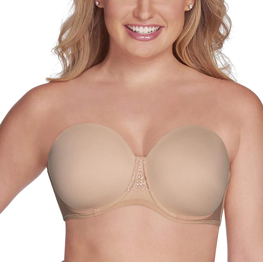 Vanity Fair Women's Beauty Back Strapless Full Figure Underwire Bra 74380 Beauty Back Strapless Full Figure Underwire Bra 74380