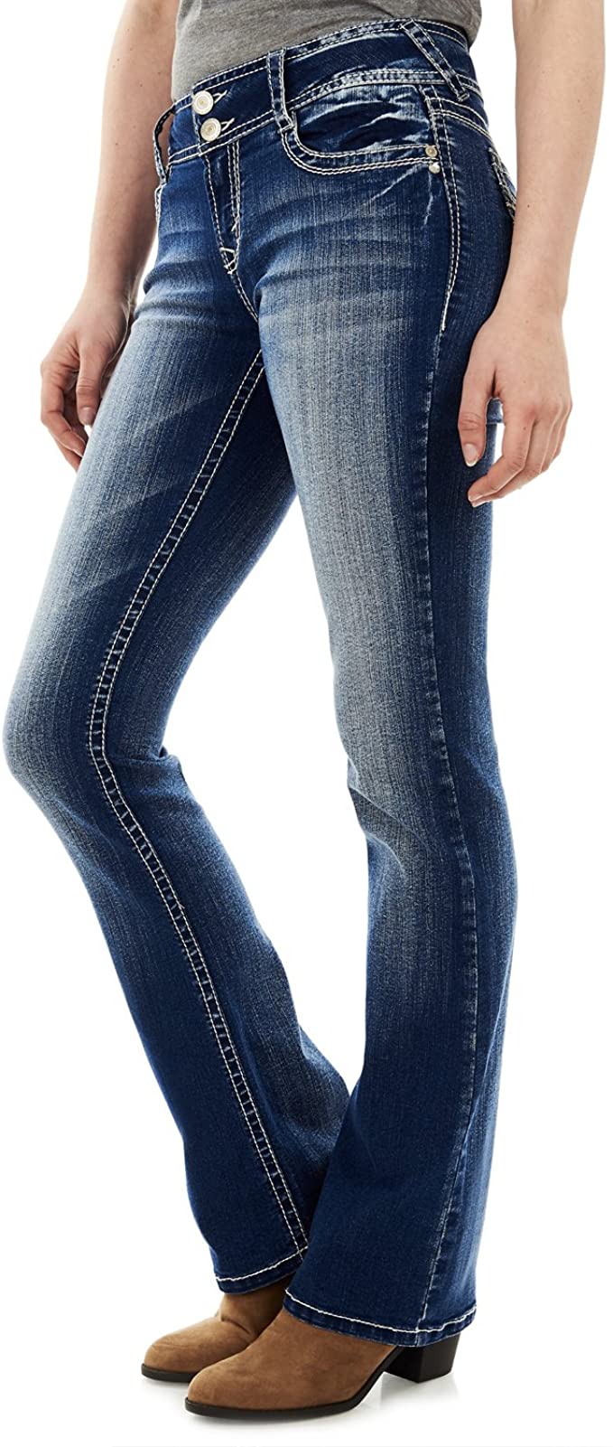 How to Style Bootcut Jeans: 20 Bootcut Jeans Outfit Ideas